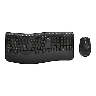 Microsoft 5050 Wireless Bluetooth Comfort Desktop Keyboard and Mouse, Black Microsoft 5050 Wireless Bluetooth Comfort Desktop Keyboard and Mouse, Black